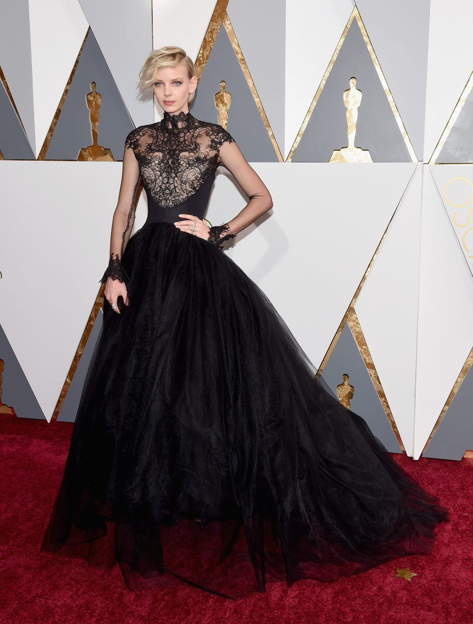 Dorith Mous en la alfombra roja de los Oscar 2016