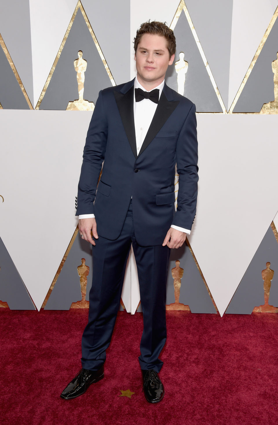 Matt Shively en la alfombra roja de los Oscar 2016