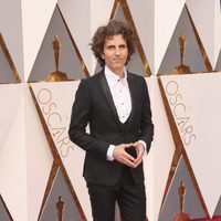 Stephan Moccio en la alfombra roja de los Oscar 2016