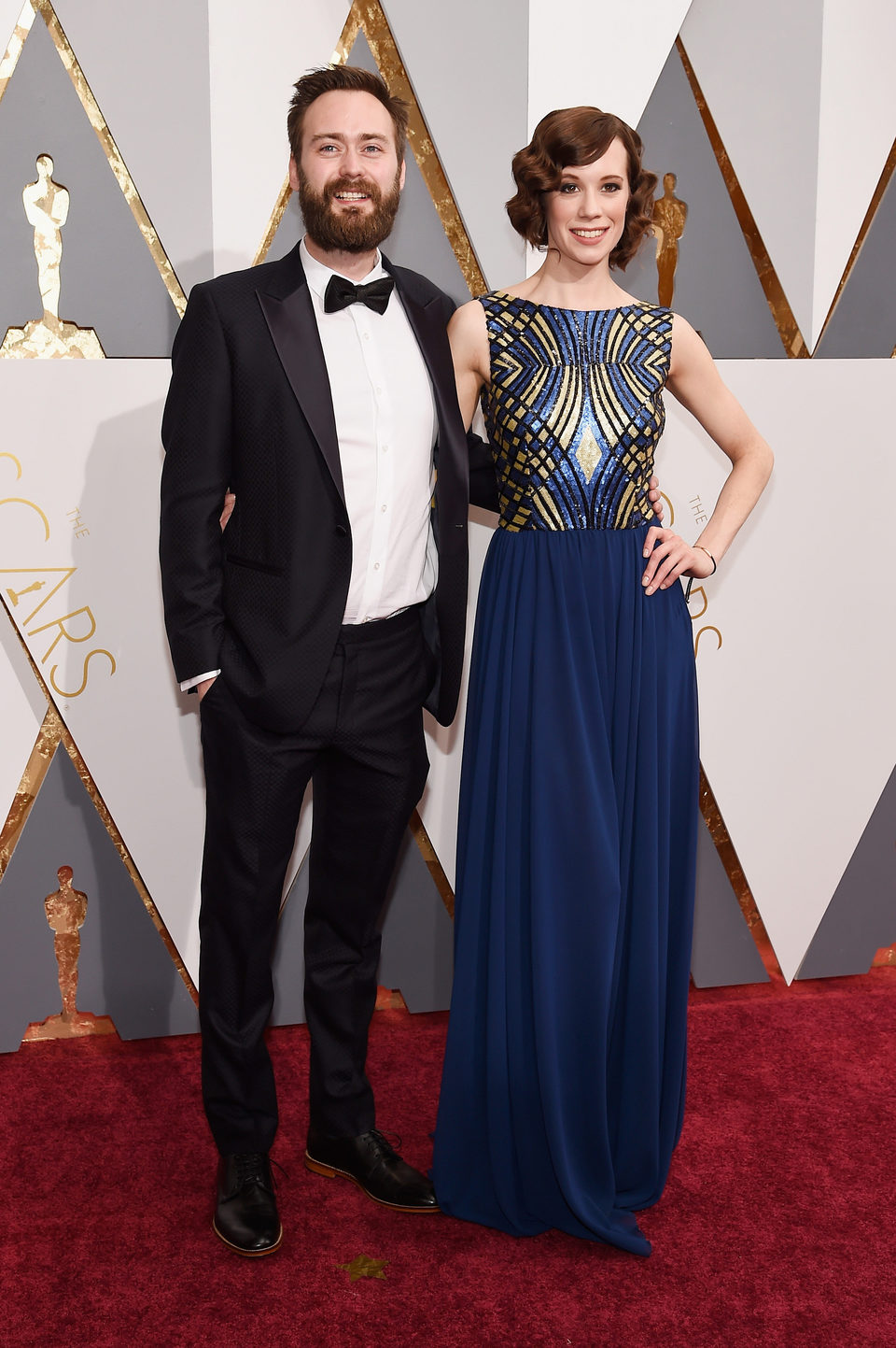 Benjamin Cleary en la alfombra roja de los Oscar 2016