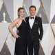 Courtney Marsh y Jerry Franck en la alfombra roja de los Oscar 2016