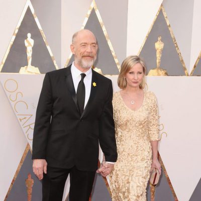 J. K. Simmons en la alfombra roja de los Oscar 2016