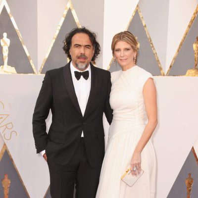 Alejandro G. Iñárritu en la alfombra roja de los Oscar 2016