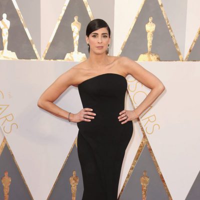 Sarah Silverman en la alfombra roja de los Oscar 2016