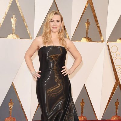 Kate Winslet en la alfombra roja de los Oscar 2016