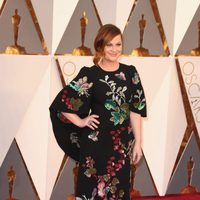 Amy Poehler en la alfombra roja de los Oscar 2016