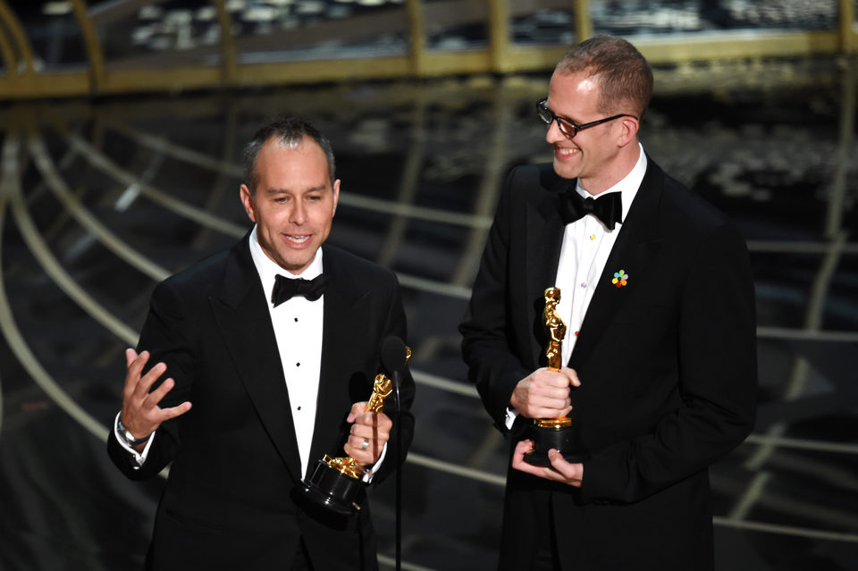 Jonas Rivera y Pete Docter - Mejor Película de Animación