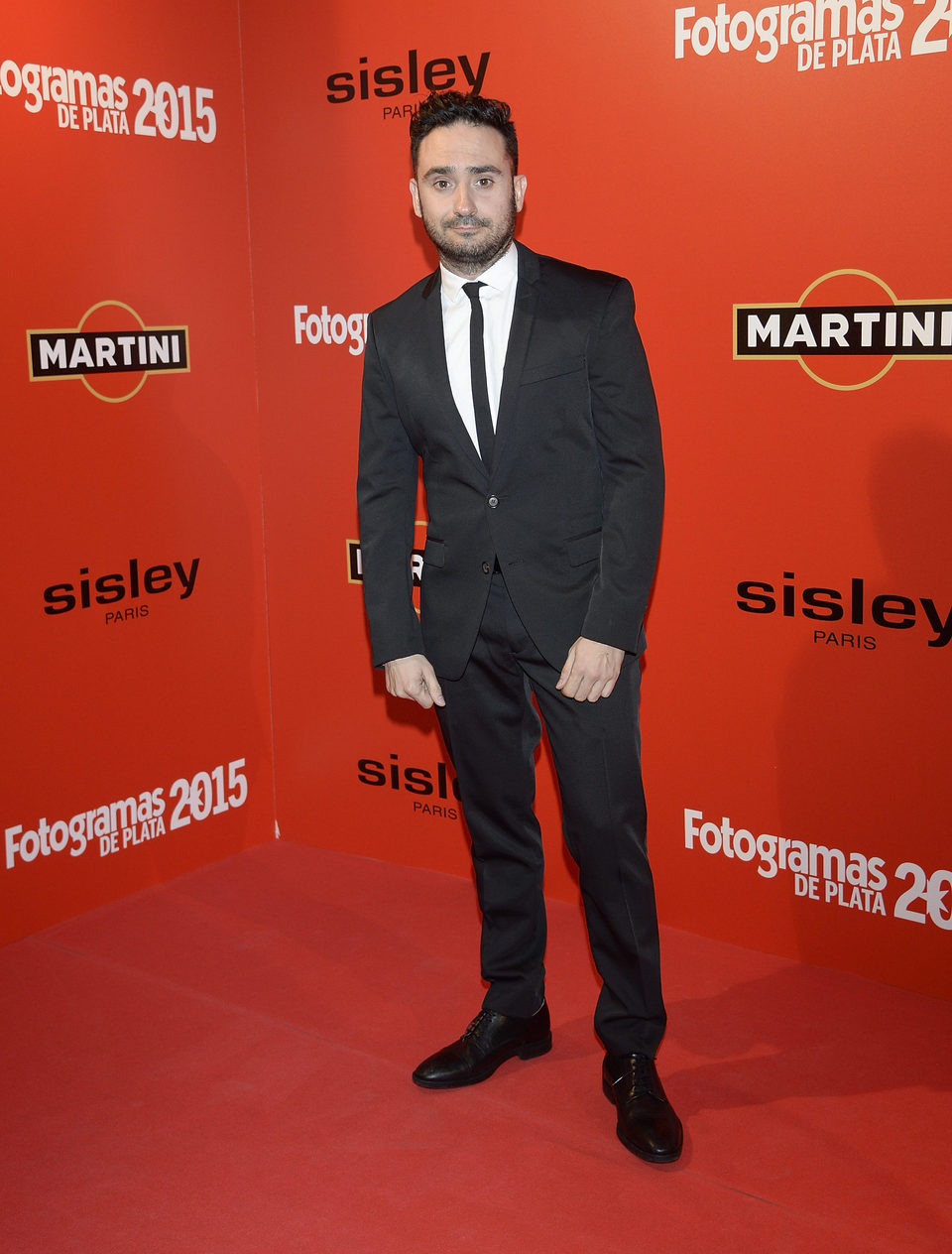 Juan Antonio Bayona en la alfombra roja de los Fotogramas de Plata 2015