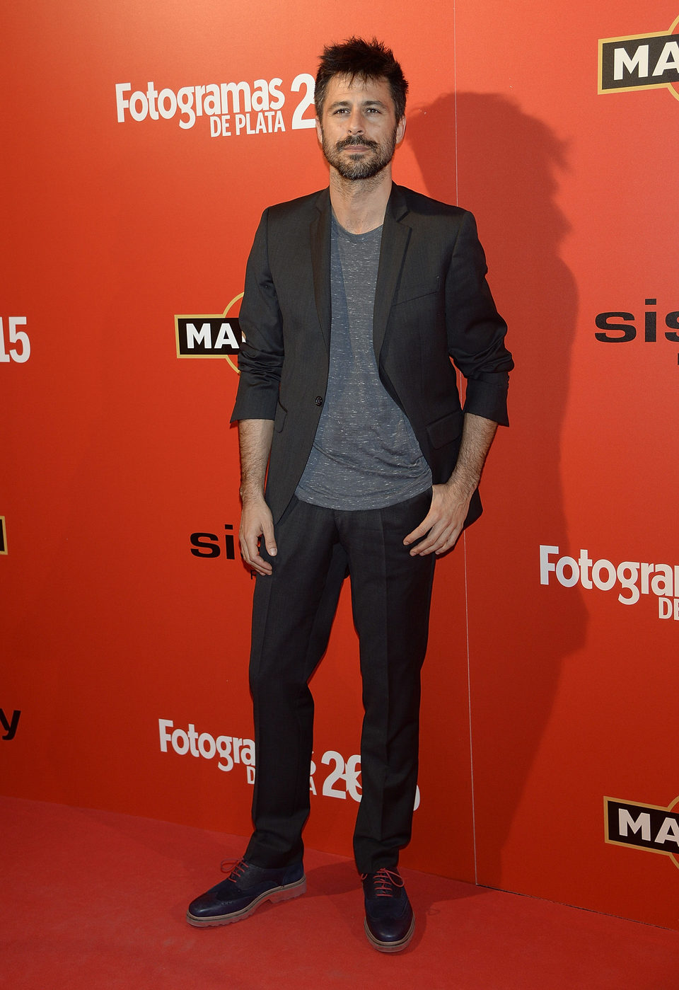 Hugo Silva en la alfombra roja de los Fotogramas de Plata 2015