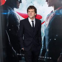 Jesse Eisenberg en la premiere de 'Batman v Superman' en Nueva York