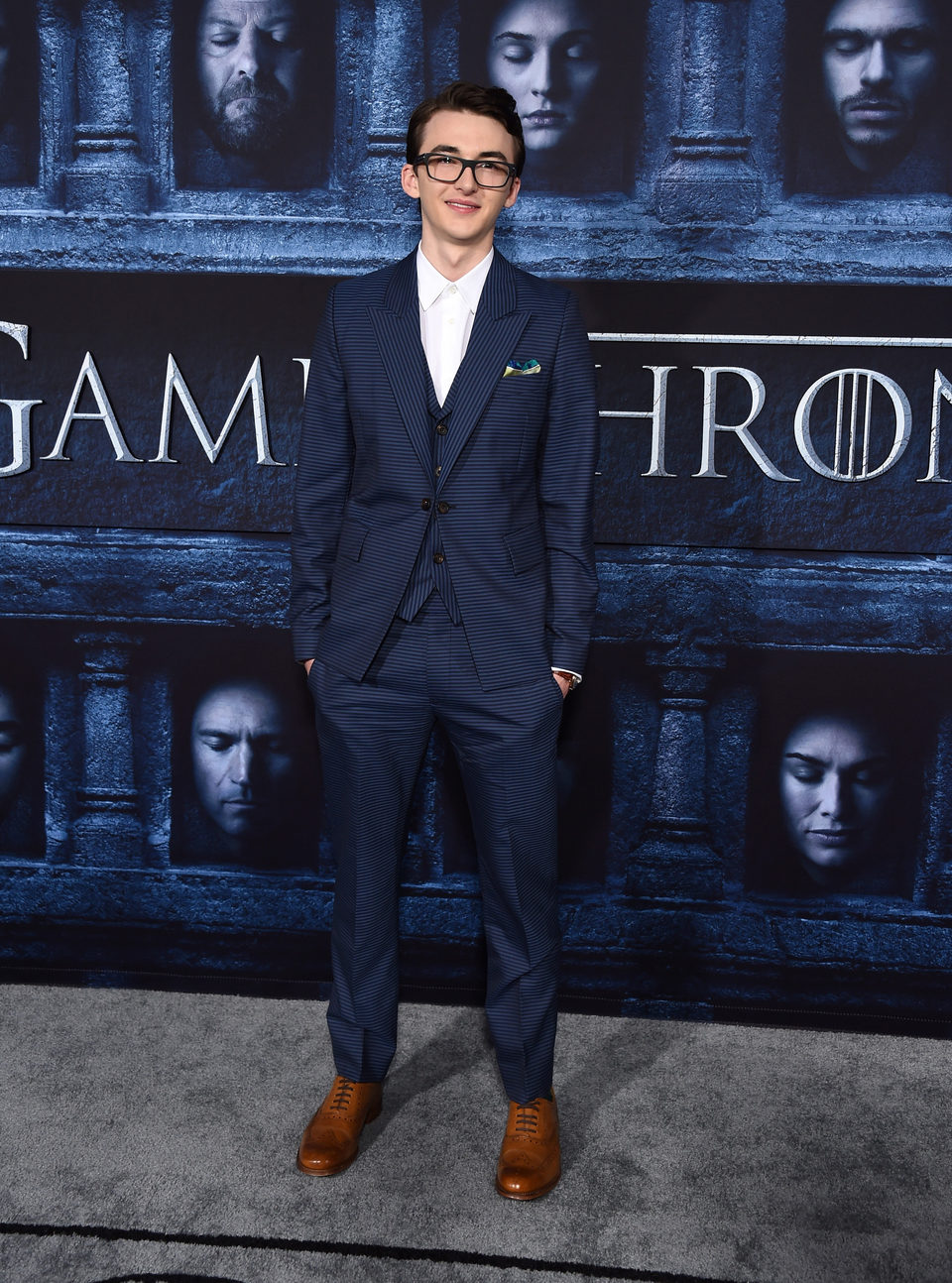 Isaac Hempstead Wright en la premiere de la sexta temporada de 'Juego de Tronos'