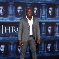 DeObia Oparei en la premiere de la sexta temporada de 'Juego de Tronos'