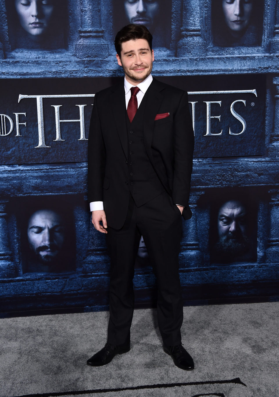 Daniel Portman en la premiere de la sexta temporada de 'Juego de Tronos'