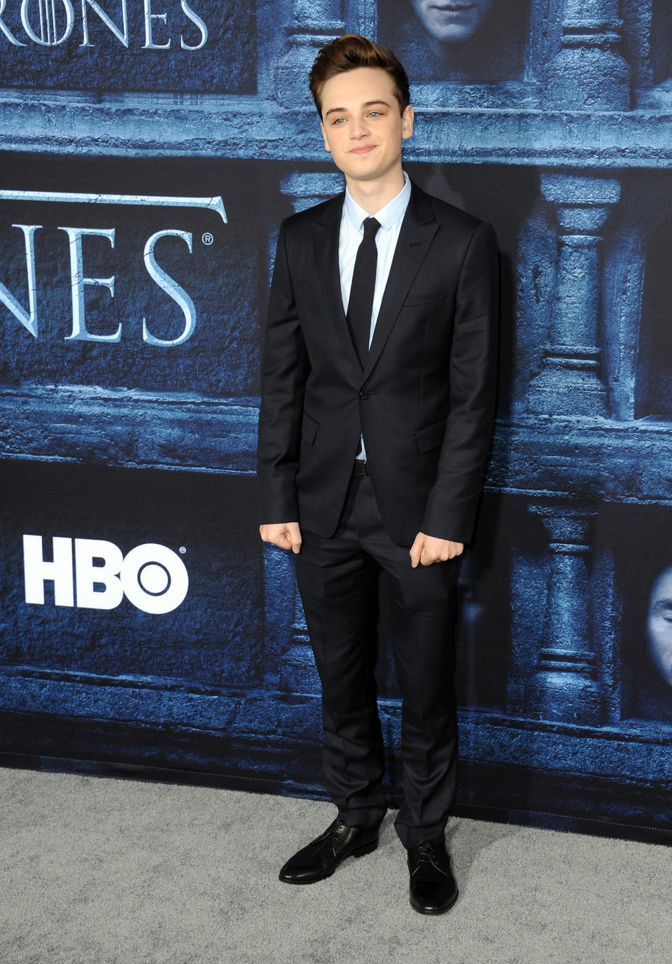 Dean-Charles Chapman en la premiere de la sexta temporada de 'Juego de Tronos'