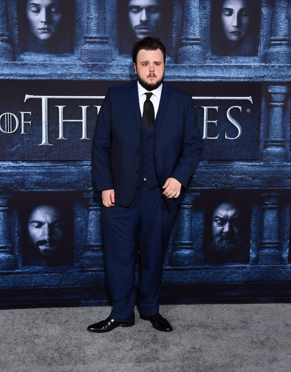 John Bradley en la premiere de la sexta temporada de 'Juego de Tronos'