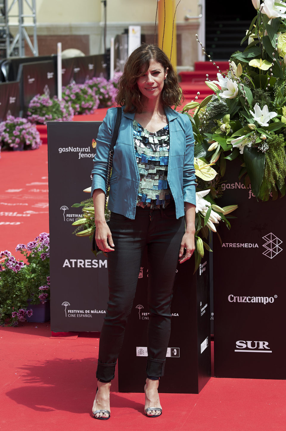 Maribel Verdú en la premiere de 'La Punta del Iceberg' del Festival de Málaga 2016