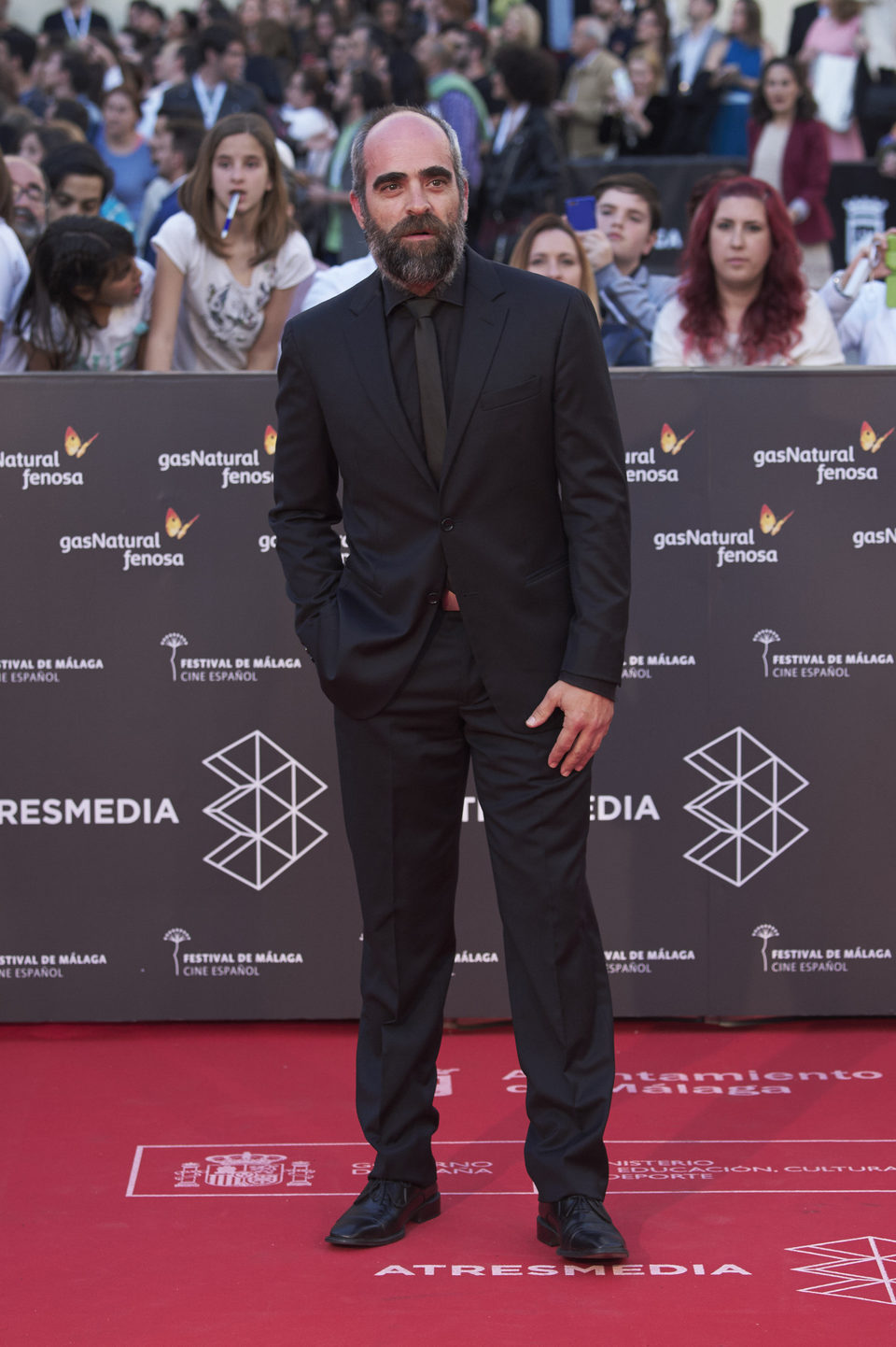 Luis Tosar en la Ceremonia de Apertura del Festival de Málaga 2016