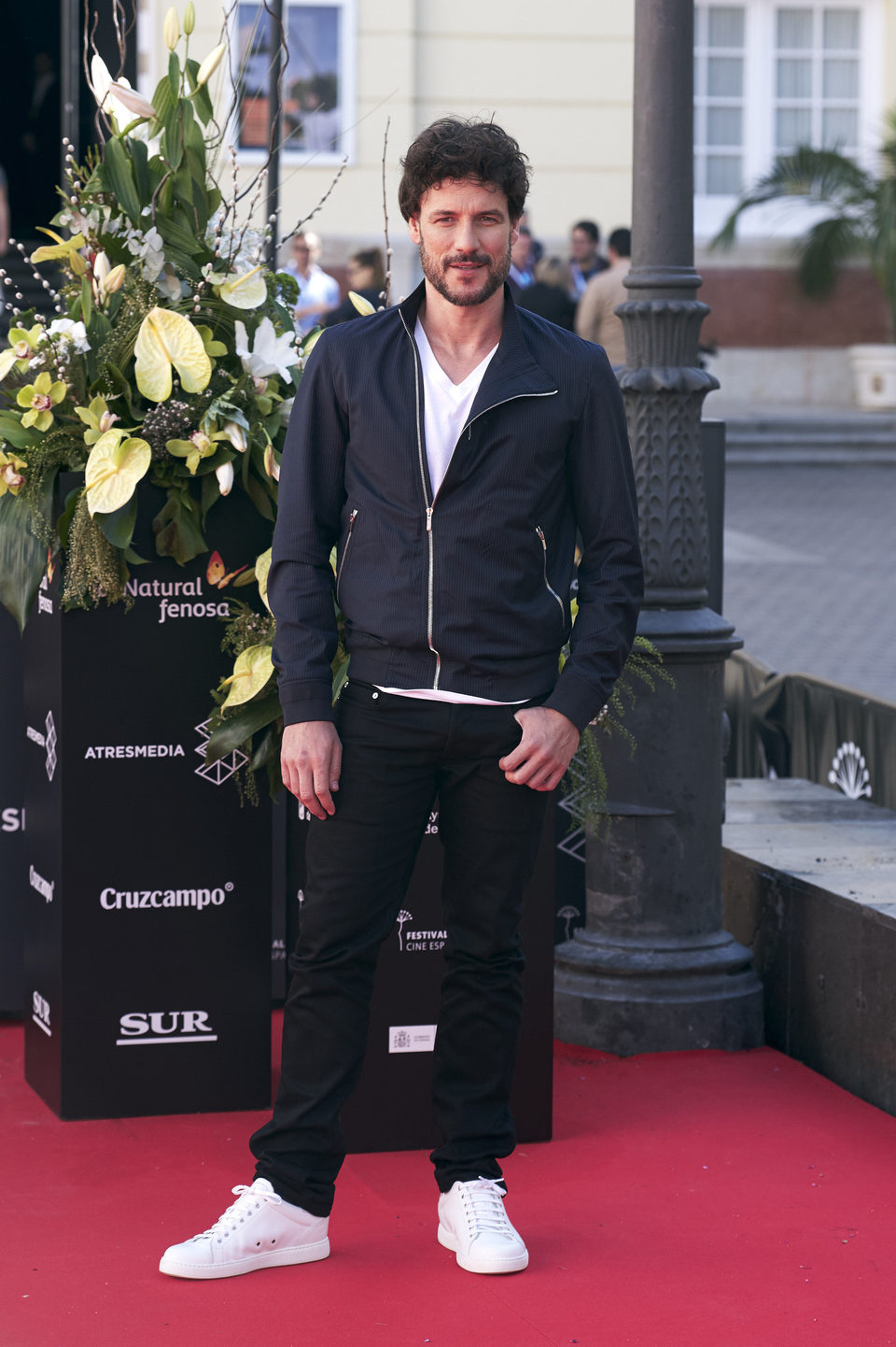 Daniel Grao en la premiere de 'Acantilado' del Festival de Málaga 2016