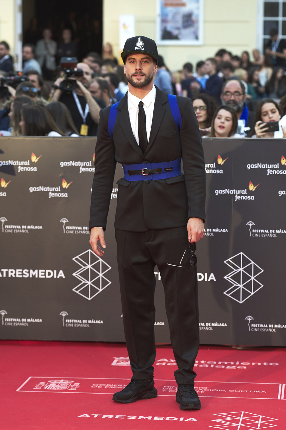 Luis Fernández en la premiere de 'La punta del iceberg' del Festival de Málaga 2016