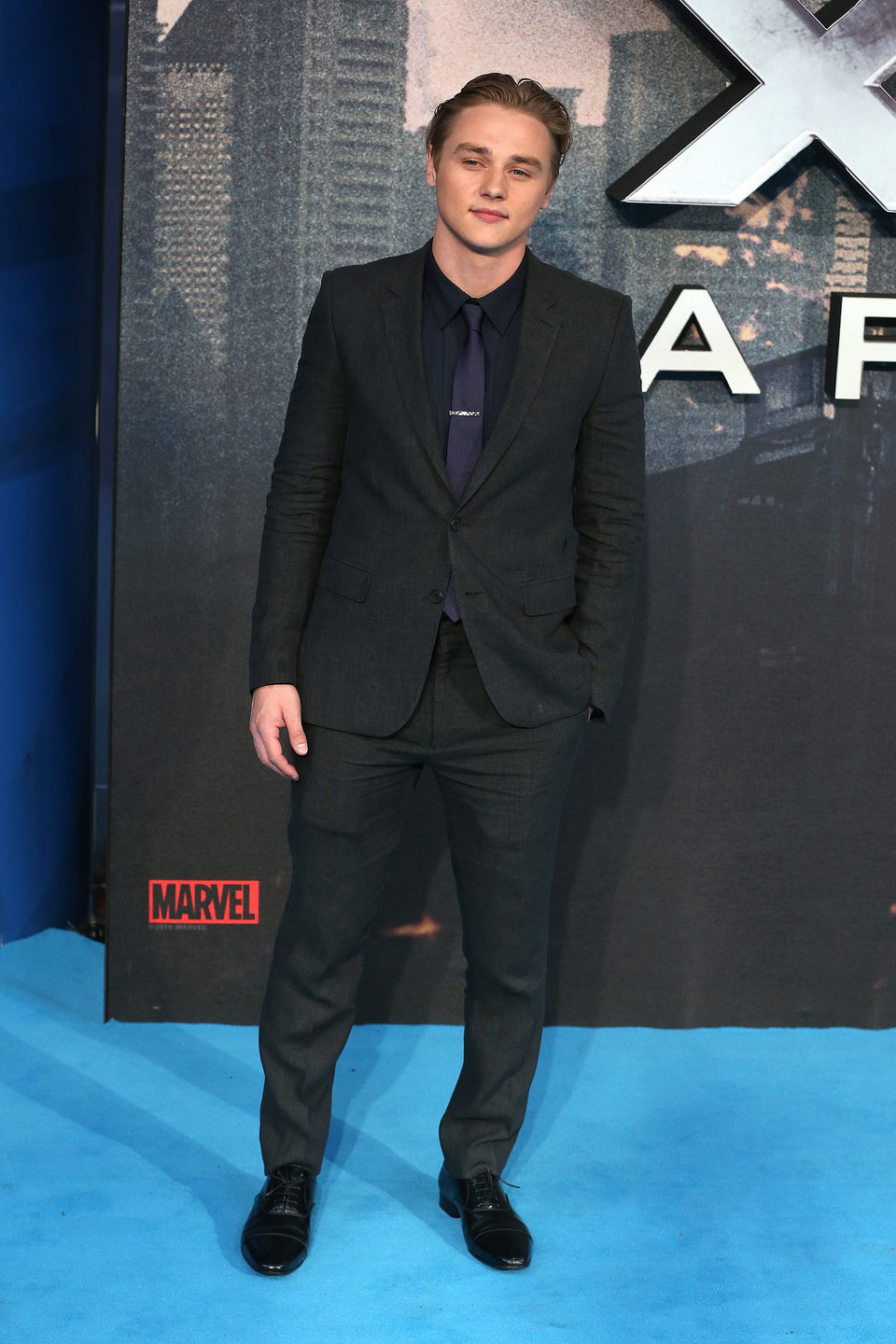 Ben Hardy en la premiere en Londres de 'X-Men: Apocalipsis'