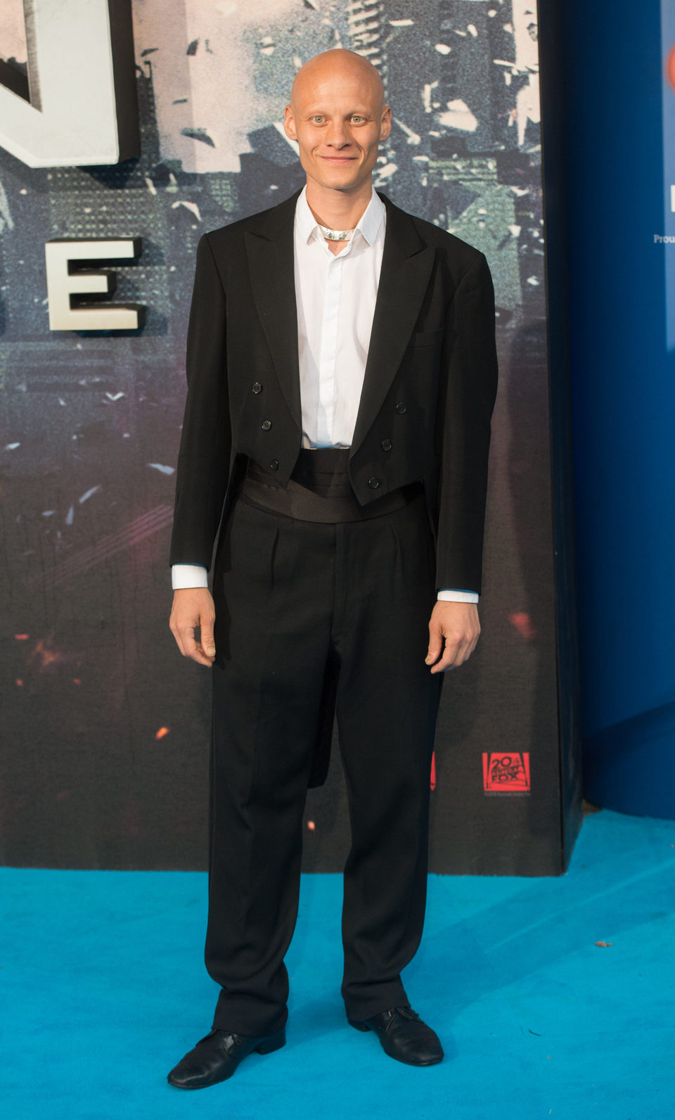 Tómas Lemarquis en la premiere en Londres de 'X-Men: Apocalipsis'