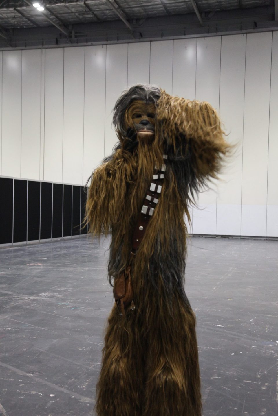 Cosplay de Chewbacca en la Star Wars Celebration 2016