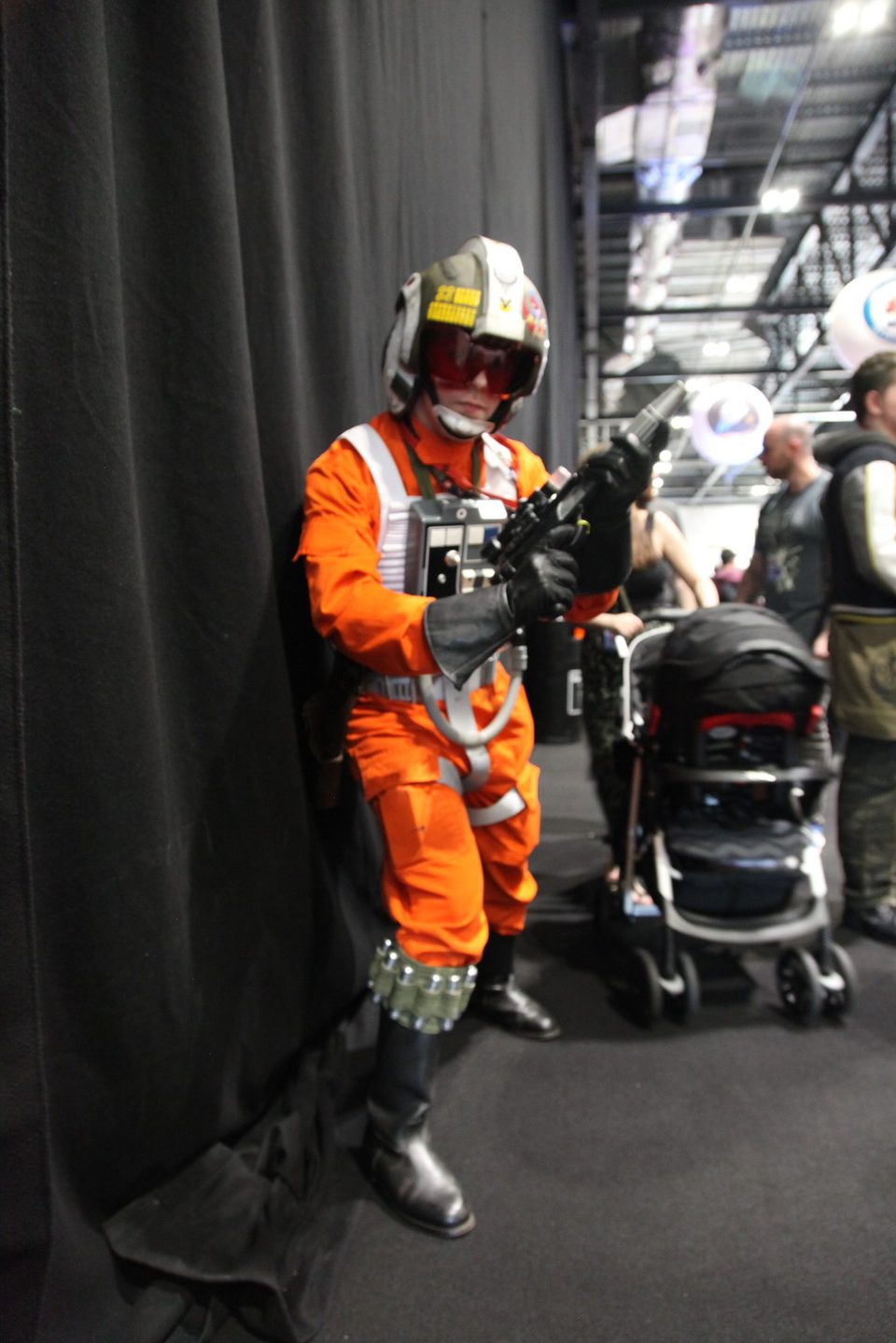 Cosplay de Soldado de la Resistencia en la Star Wars Celebration 2016