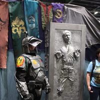 Cosplay de Mercenario Mandaloriano en la Star Wars Celebration 2016