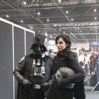 Cosplay de Darth Vader y Kylo Ren en la Star Wars Celebration 2016