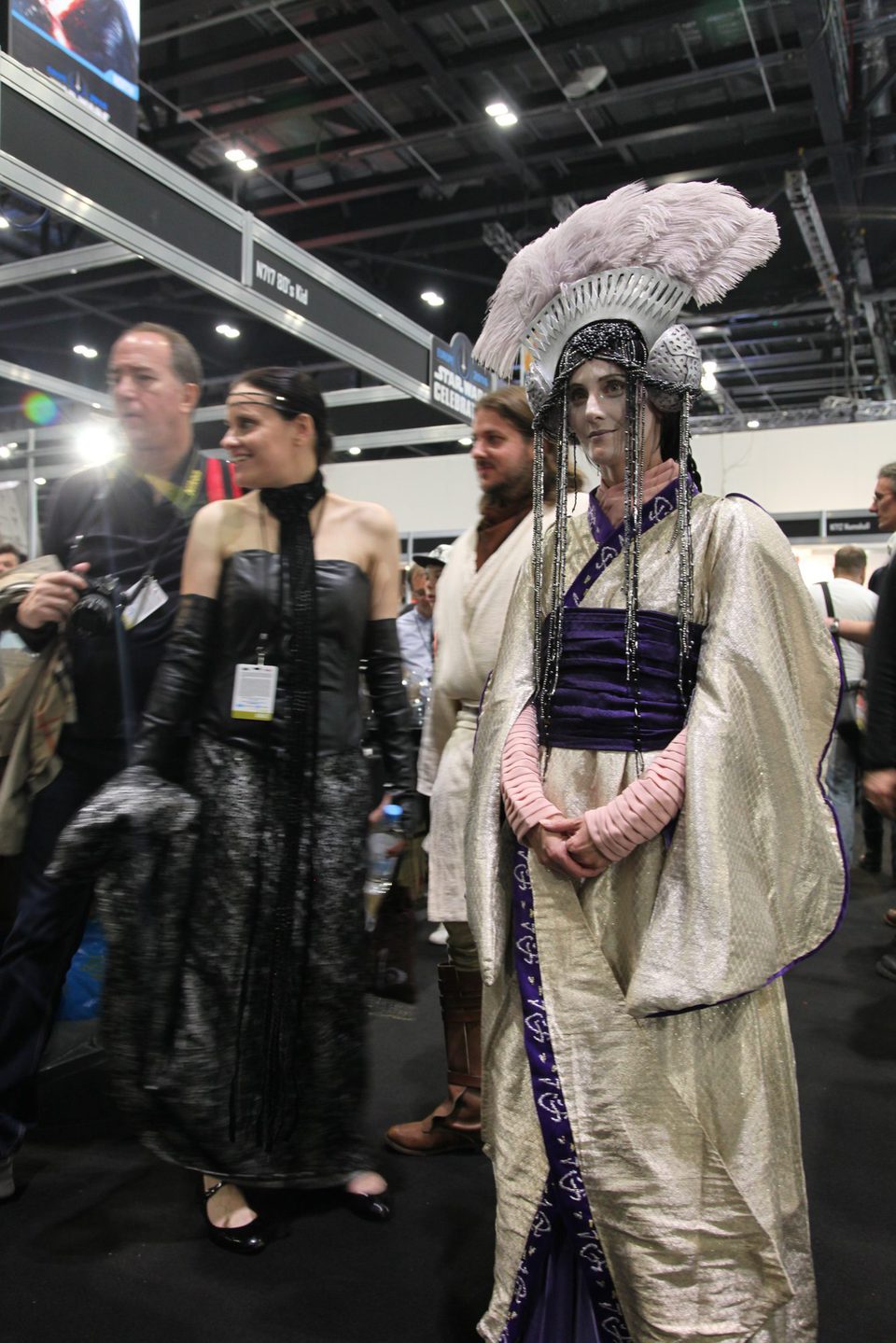 Cosplay de la princesa Amidala en la Star Wars Celebration 2016