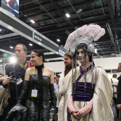 Cosplay de la princesa Amidala en la Star Wars Celebration 2016