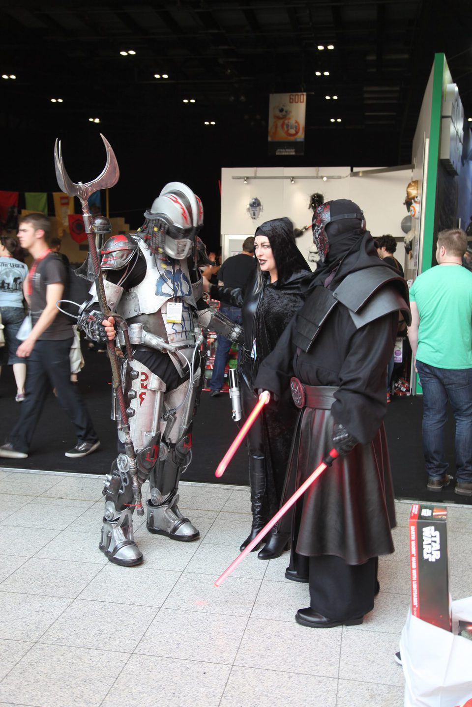 Cosplay de miembros de los Sith en la Star Wars Celebration 2016