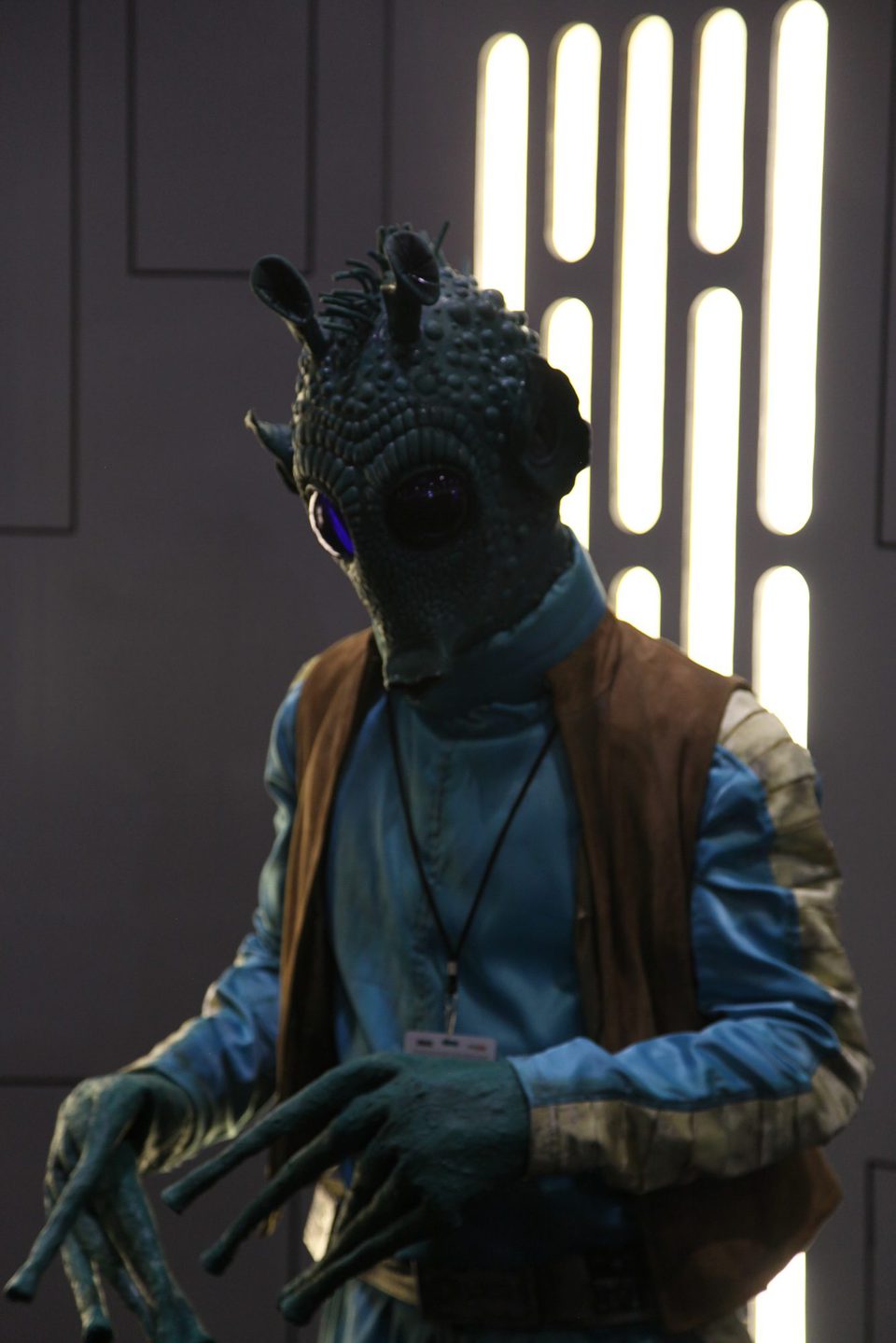 Cosplay de Greedo en la Star Wars Celebration 2016