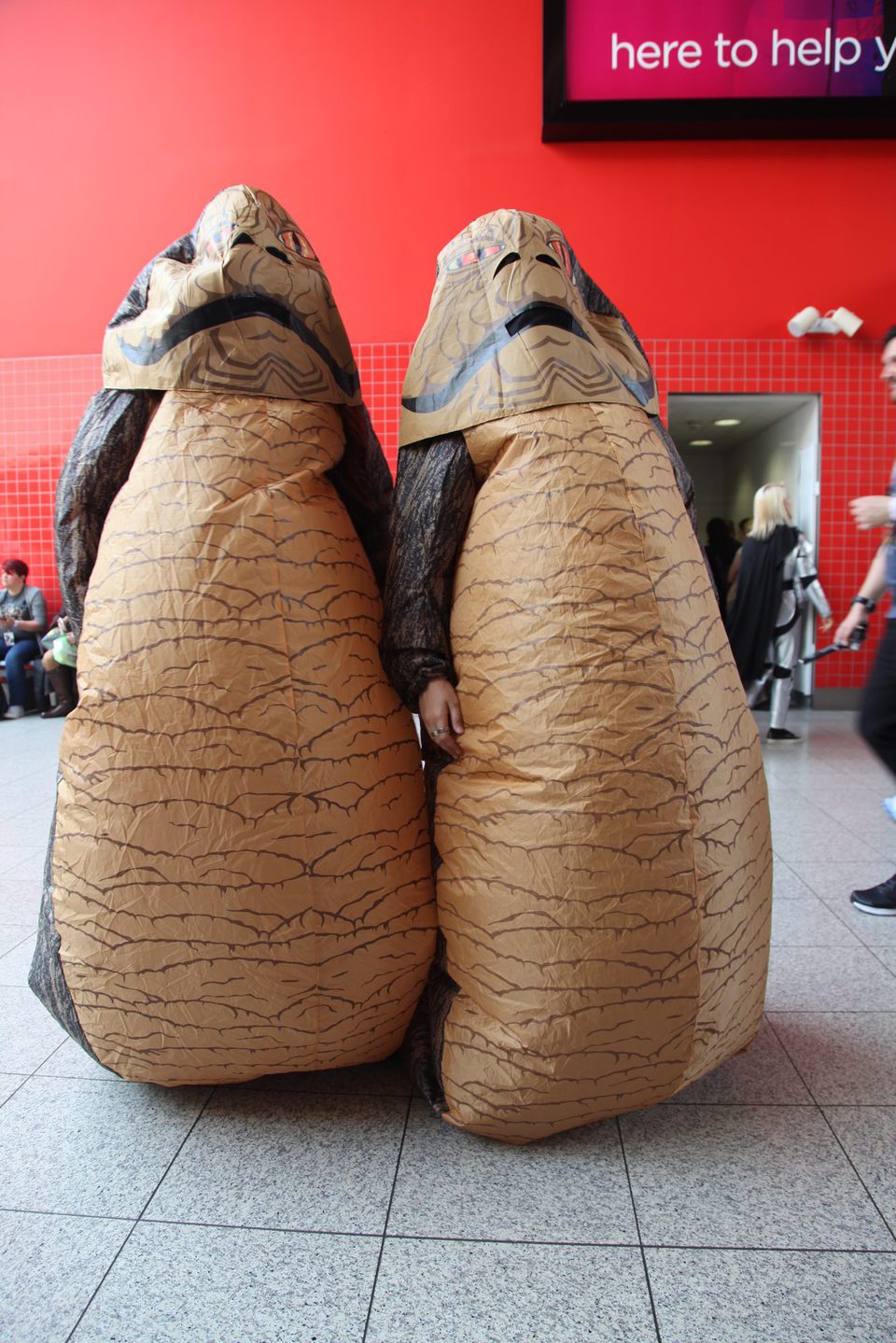 Cosplay de Jabba en la Star Wars Celebration 2016