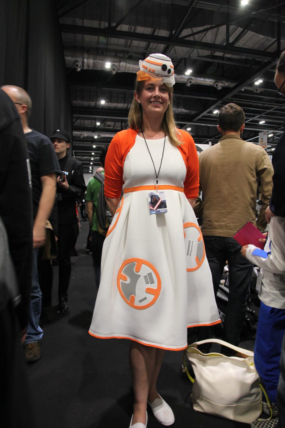 Cosplay de BB-8 en la Star Wars Celebration 2016