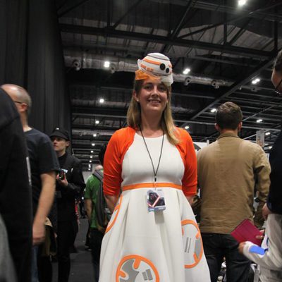 Cosplay de BB-8 en la Star Wars Celebration 2016