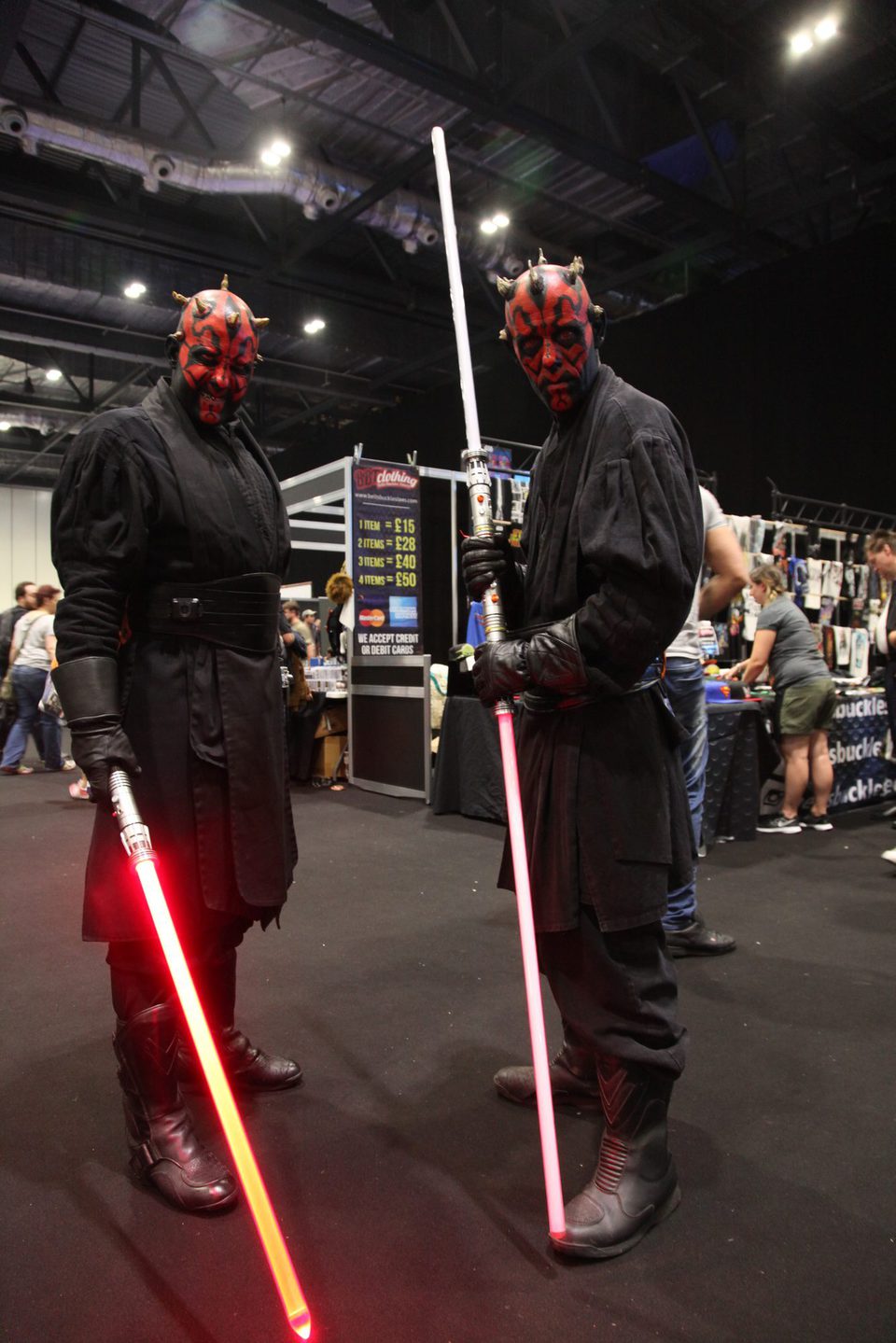 Cosplay de Darth Maul en la Star Wars Celebration 2016