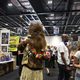 Cosplay de Chewbacca hawaiano en la Star Wars Celebration 2016