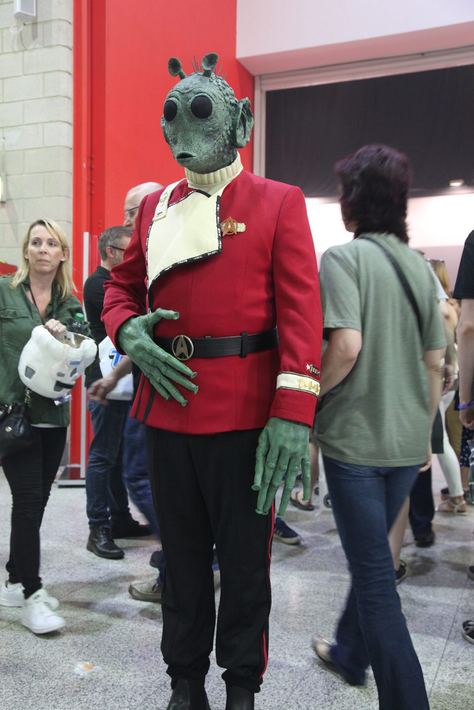 Cosplay de Greedo en la Star Wars Celebration 2016