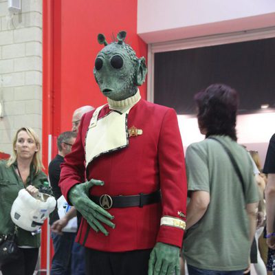 Cosplay de Greedo en la Star Wars Celebration 2016