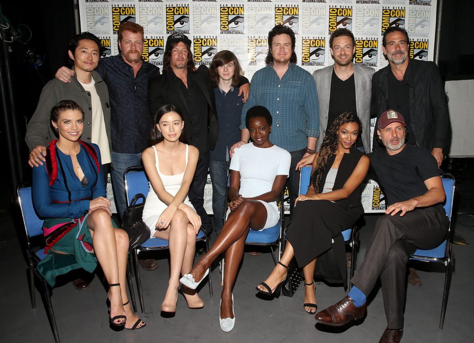 Reparto de 'The Walking Dead' en la Comic-Con de San Diego 2016