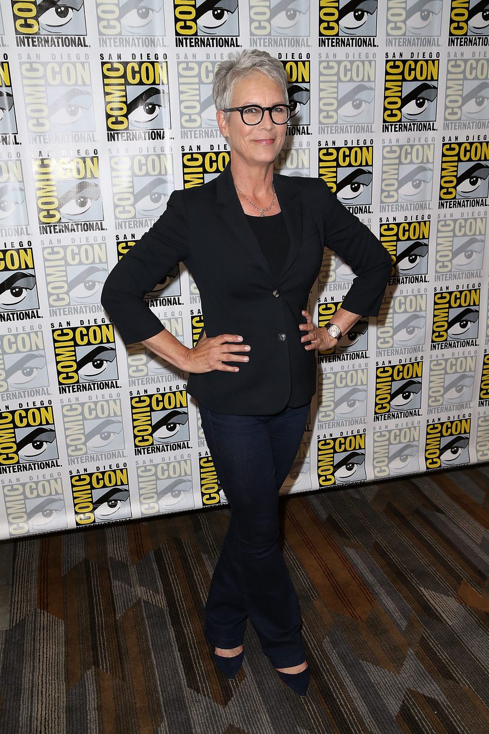 Jamie Lee Curtis en la Comic-Con de San Diego 2016