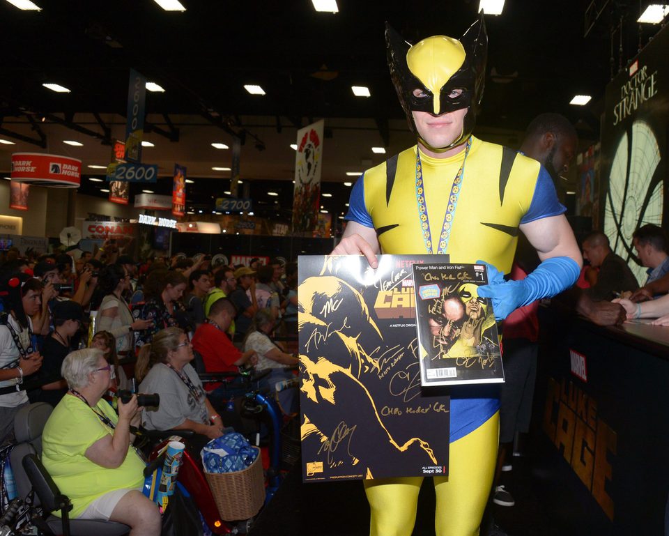 Cosplay de Lobezno en la Comic-Con de San Diego 2016