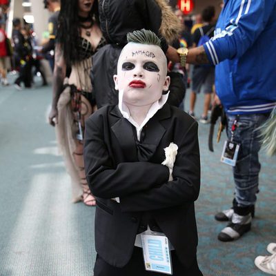 Cosplay del Joker en la Comic-Con de San Diego 2016