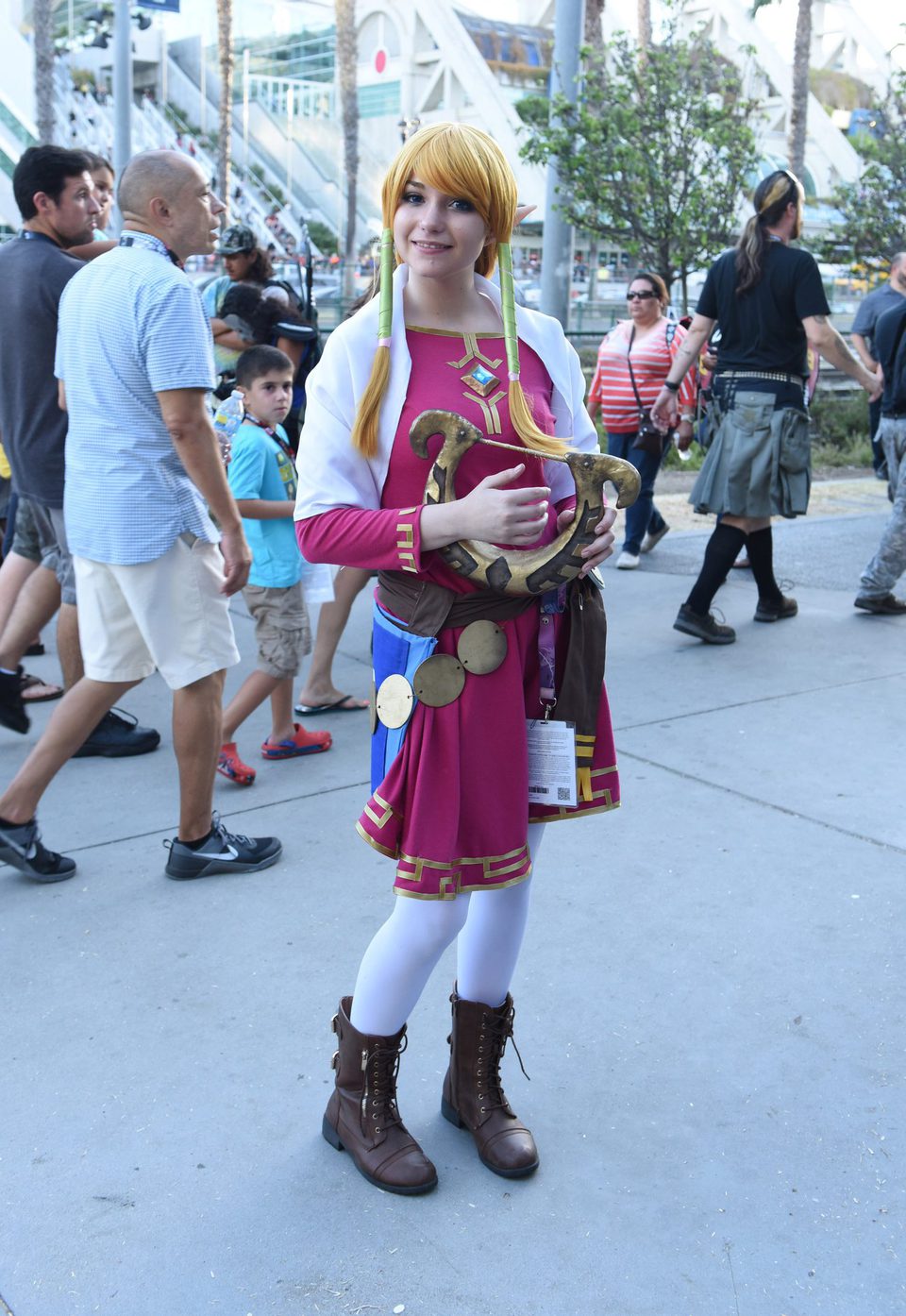 Cosplay de Zelda en la Comic-Con de San Diego 2016