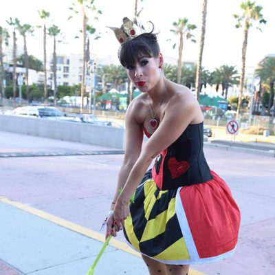 Cosplay de la Reina de Corazones en la Comic-Con de San Diego 2016