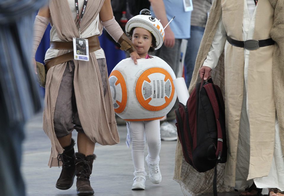 Cosplay de BB-8 en la Comic-Con de San Diego 2016