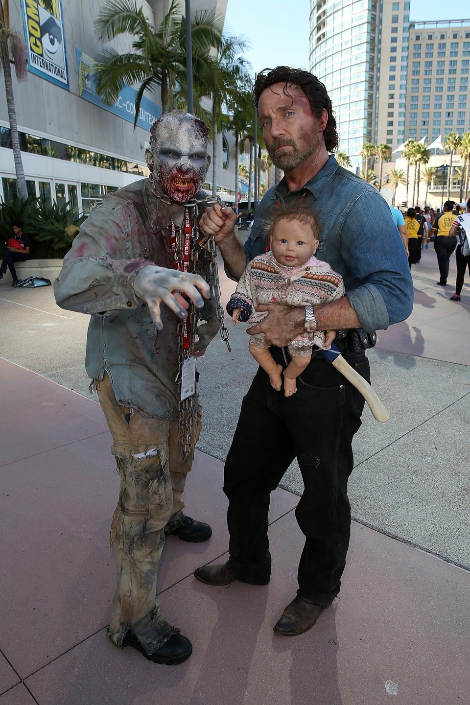 Cosplay de 'The Walking Dead' en la Comic-Con de San Diego 2016