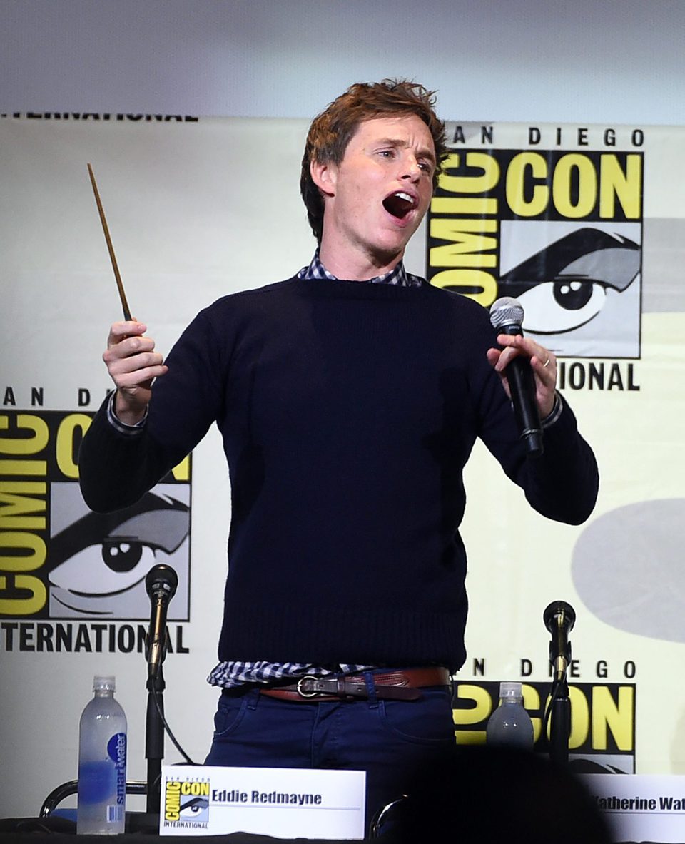 Eddie Redmayne en la Comic-Con 2016