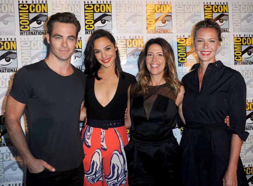 El equipo de 'Wonder Woman'